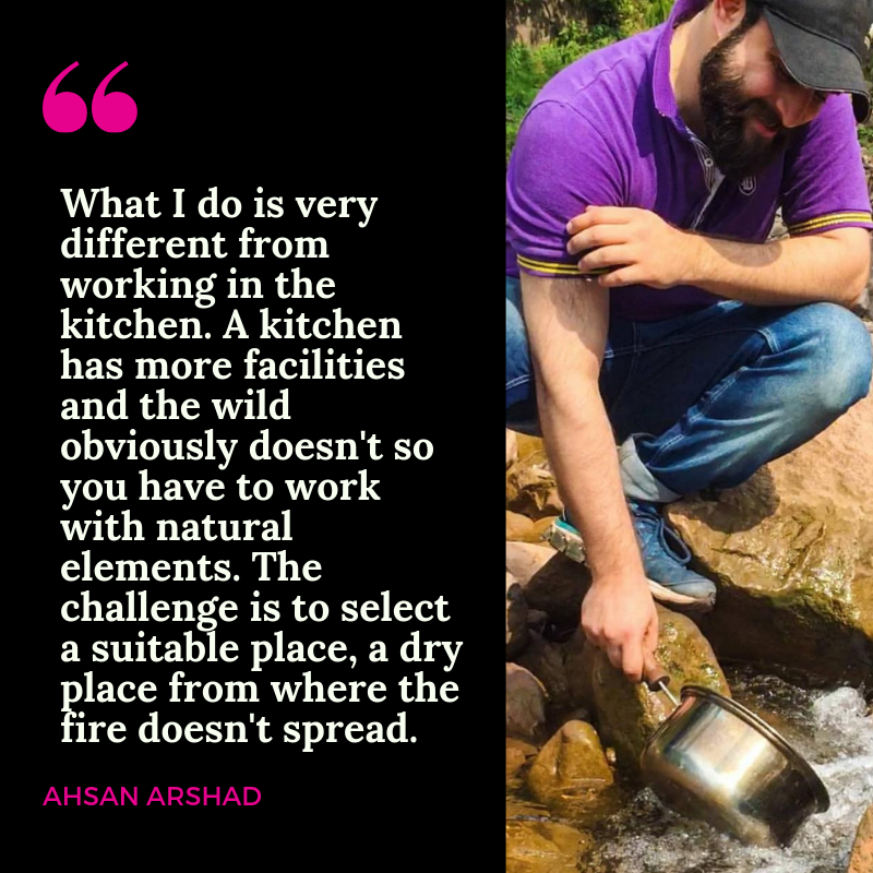 dawn_images's tweet photo. "In the wild you have to craft the environment according to you needs, you learn with time. Sometimes, you get it right. Sometimes, you learn a lesson," adds #AhsanArshad, a self-taught adventure cook. #CookingInTheWild #AdventureChef

https://t.co/HpZu23brdu https://t.co/bAOCzAmCcQ
