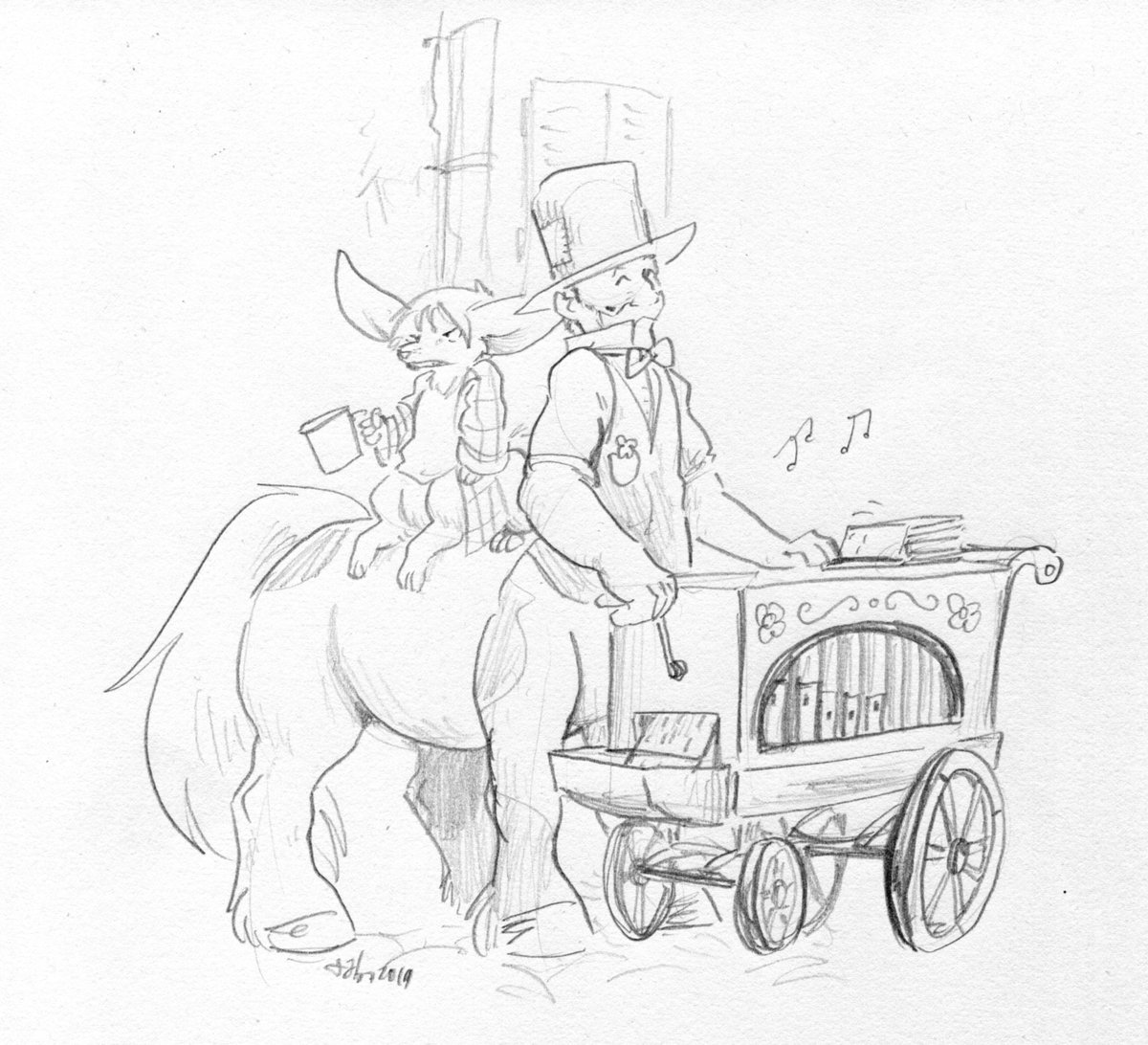 OffCentaured's tweet image. This #Taursday it's back to the usual grind! Please RT &amp;amp; if you'd like rewards like monthly sketchs or comic cameos, please support us @ patreon.com/offcentaured #centaur #webcomics #fennec #comics #centaurs #transformation #webcomic @smackjeeves #organgrinder #furry