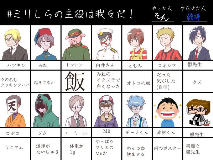 我々だのtwitterイラスト検索結果 古い順