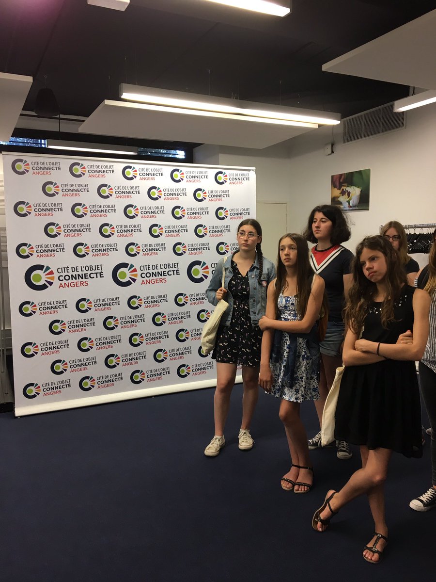 ilikeitnum's tweet image. #GirlsRCoding ▶️ visite de la Cité de l’objet connecté @WeNetwork_ @Atlanstic_2020 @adnouest #AngersFrenchTech