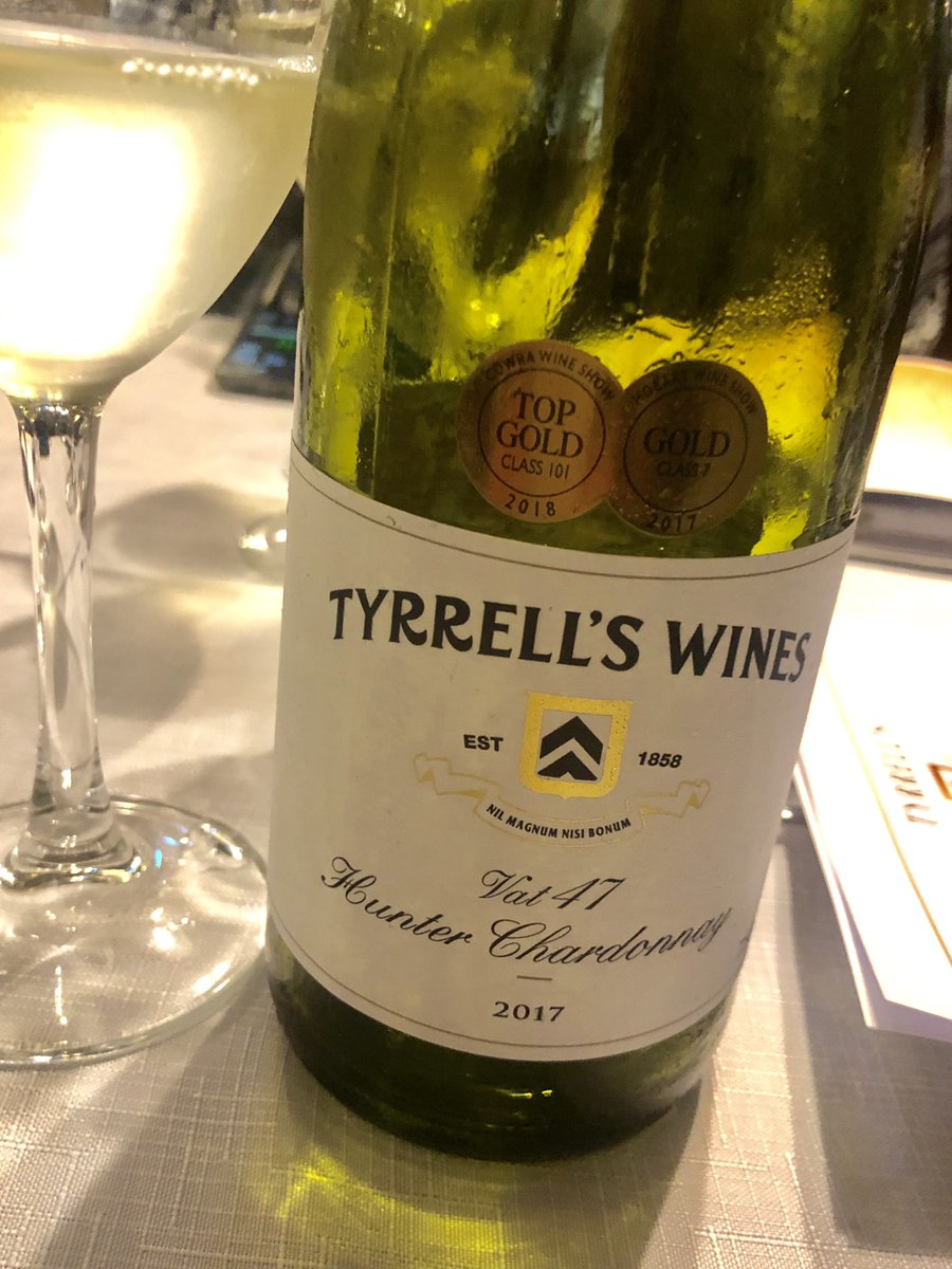 vicki_woods_au's tweet photo. 1st course @TyrrellsWines Dinner @bushrangersbar Coconut Prawns matched to #Vat1 Semillon & Chicken Ravioli matched to #Vat47 Chardonnay #delicious @PereeW @Rufuswino @Peters_Anthony @IansCampers @carolduncan @LindaDrummond https://t.co/wAqSnsu6xj