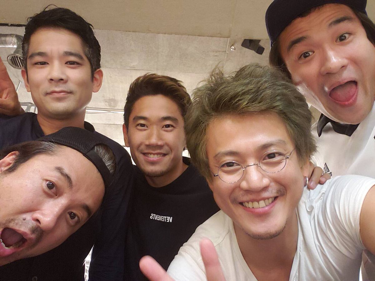 Shinji Kagawa 香川真司 Offの醍醐味 旬くんご馳走様でした 友人 Respect Actor Footballplayer 芸人 Chef ヒデくん次回は旬抜き会で