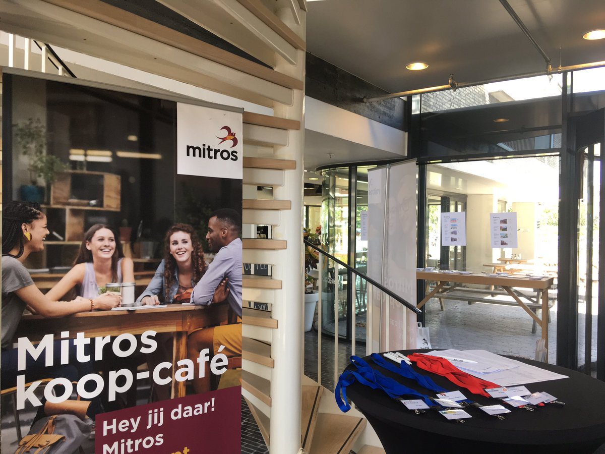Bijna klaar voor het koopvoorrang koopcafe, voor huurders van Mitros én Portaal #Mitros #portaal #Mitrosverkoopt #koopvoorrang