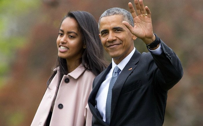 Happy Birthday Malia Obama
21 year old daughter will turn the last of those hairs gray *rimshot* 