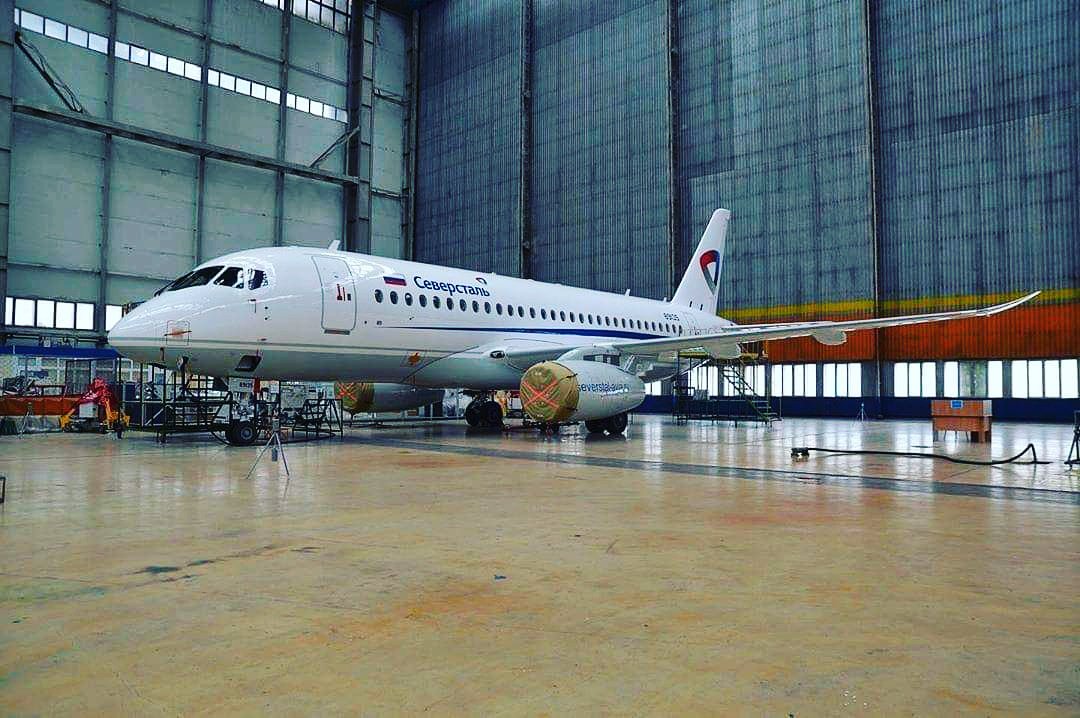 New SSJ100 with Saberlets ready to go! #ready #aviation #saberlets #planes #superjet  #SSJ100 #airlines