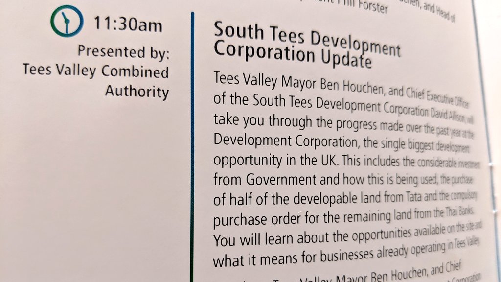 JessieJoeJacobs's tweet image. So had to ask the elephant in the room question "After spending £0.5bn on the old SSI site, how many new businesses will sign up to develop here if we have a no deal brexit?" Answer: Zero committed yet but it's about being positive &amp;amp; we're having positive conversations #tvbs2019