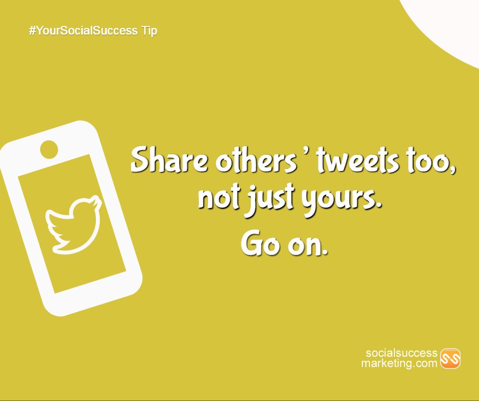 SocialSMktg's tweet photo. Right? :)
Source: https://t.co/QHy5soLwyc
#YourSocialSuccessTips #TwitterMarketing https://t.co/Q68KPn9vLL
