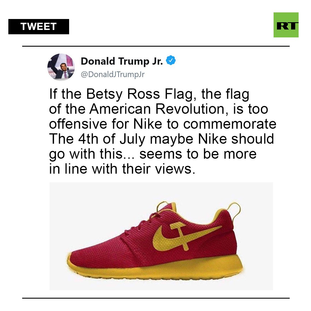 communist nike shoes