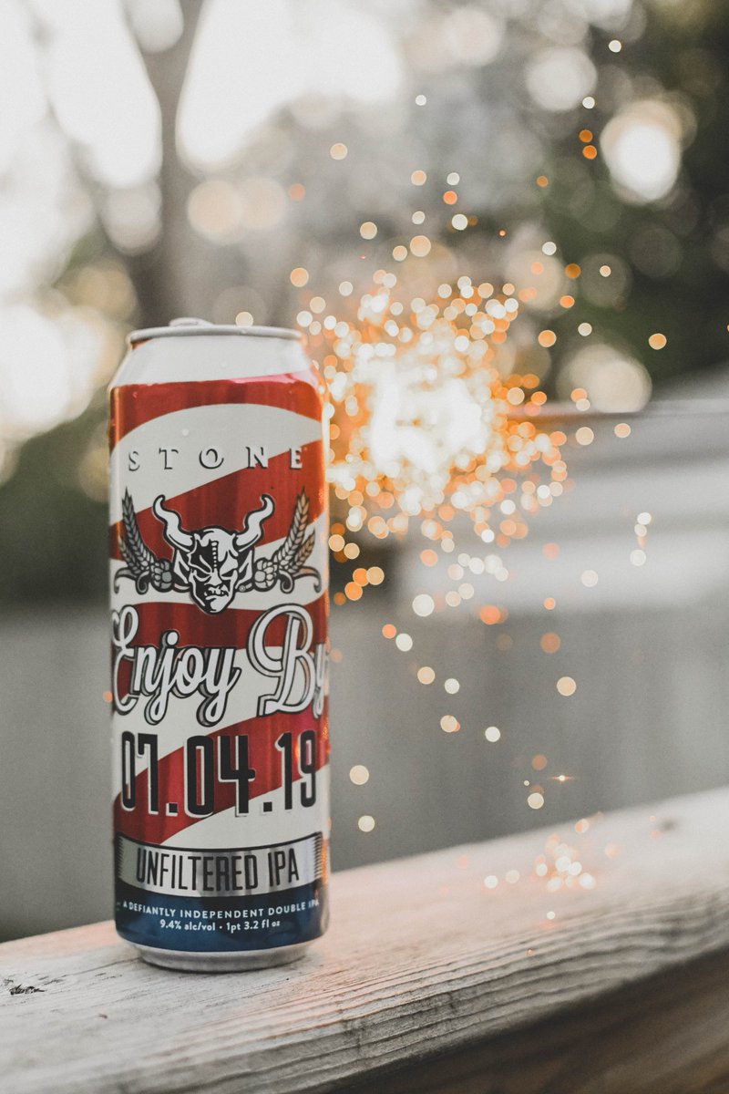 brewsperience's tweet photo. 🇺🇸 Happy 4th of July! 🇺🇸⁣
⁣
What beer are you celebrating with today? ⁣
⁣
#beer #craftbeer #brewsperience #StoneBrewing #EnjoyBy #4thofJuly #America #USA https://t.co/Sx6p5EymFM