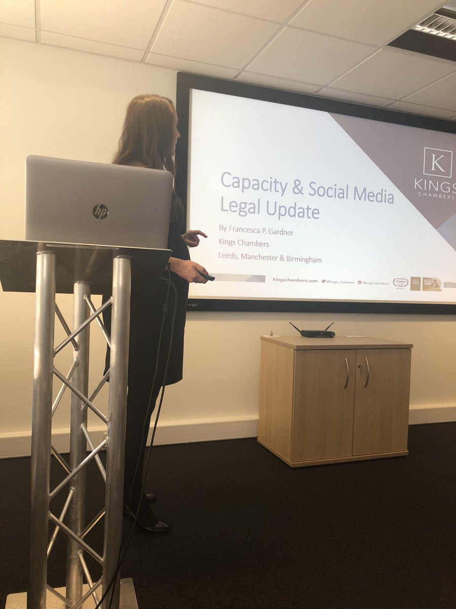 More capacity goodness from @FrancescaGKings this afternoon on the topical issue of social media #copclarion