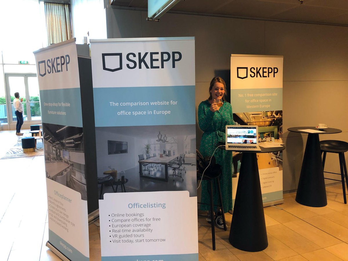 Vandaag zijn we aanwezig op het Flexoffices congres in WTC Amsterdam Zuidas. SKEPP is medesponsor van dit evenement, georganiseerd door Vastgoedjournaal! #Office_as_a_Service