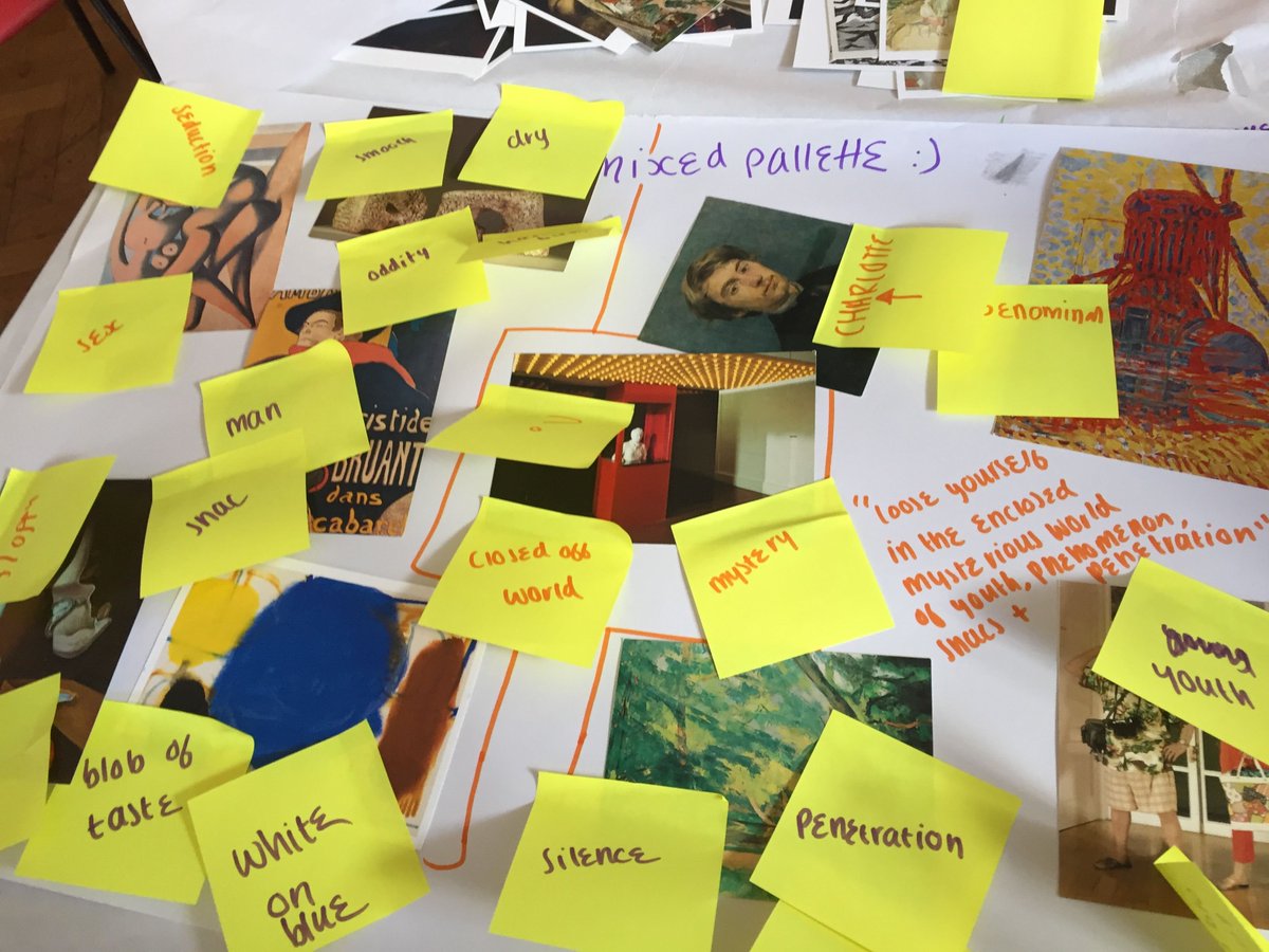CultureShiftCIO's tweet image. Can you curate your own exhibition? Students at @Hailsham_CC coming up with some great ideas with help from @TownerGallery @TownerLearning