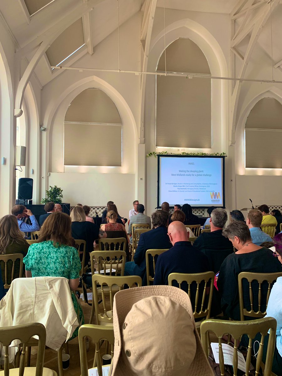 adamtwillis's tweet photo. Attending #WMSBDesignLab today in Birmingham inspiring discussion so far.  
#Film #Media https://t.co/EmrnlS9xuE