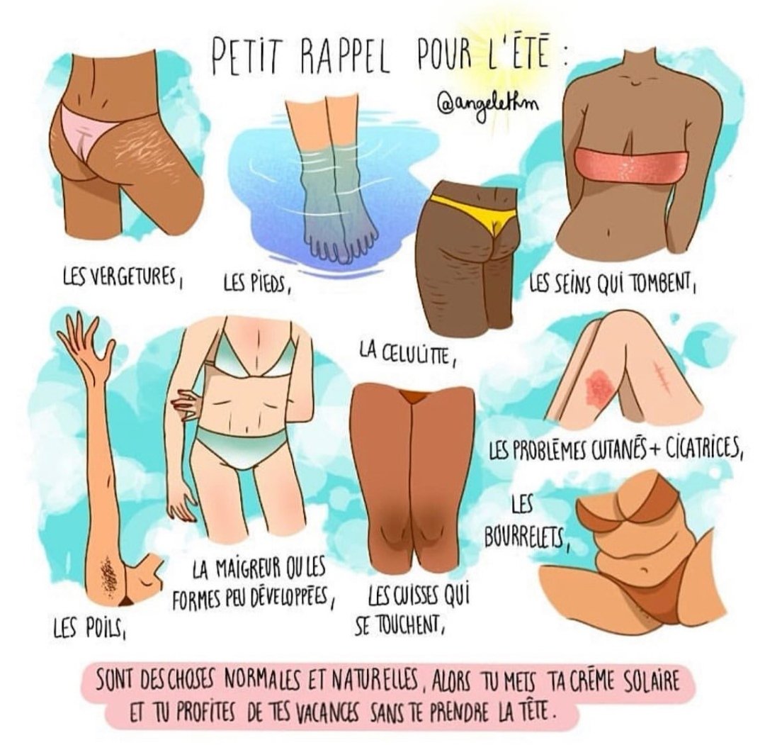 La réalité des sorties à la plage.
La vie c'est pas TT ou Insta ou FB.
#AllBodyShapeMatter #SimplyHuman