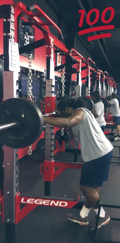DrCoachDorsey's tweet photo. Being successful is some time a painful process but if you keep pushing through a champion will rise. #Attacktheday and #dominatetheweek Happy 4th of July #getbetter #lanecollege #laneathletics #wearelane #lanestrength https://t.co/BWkKB8tsc9