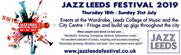 Jazz Leeds Festival – when is it? who will play there? What can you expect? @LondonJazz shares some details about it!

Read more: londonjazznews.com/2019/07/04/jaz…

#JazzLeedsFestival @leedsmusicscene @LeedsMusic @jazz_leeds @DeliciousJazz @Villacajazz @TheJazzHerald #ThursdayThoughts