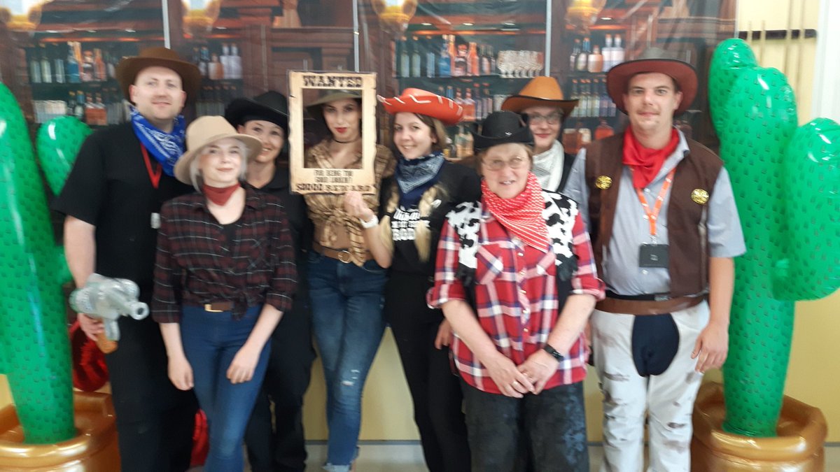 Atalian Servest does The Wild West at Primark DC Islip celebrating 3yrs of opening.