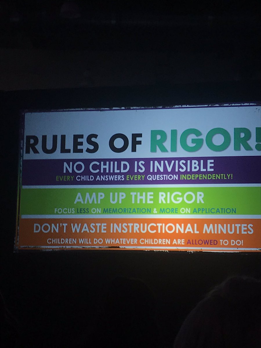 MissDs2Class's tweet image. ‘Just because we do a room transformation or have a glow party doesn’t mean we are teaching “fluff.” We are taking the content and making it rigorous for ALL students!’ @heyhopeking @heywadeking @getyourteachon