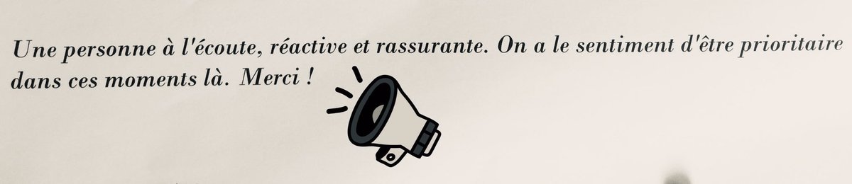 LoicTroubat's tweet image. 🎙 « ...Personne à l’écoute, réactive et rassurante... ». Une #ParoleDeClient que je partage avec les équipes @EDFetMoi de @VilleLimoges87 ! 👏 ensemble, #Engagés pour une #RelationClient de #Proximité ! #NosConseillersOntDuTalent !