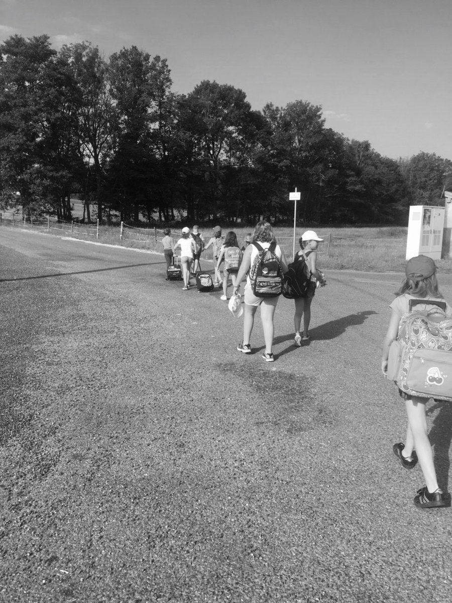 Et à l’époque on allait à l’école à pied... #2km