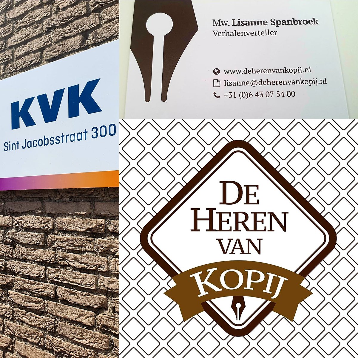 Per 1 juli ben ik vennoot bij <a href="/deherenvankopij/">De Heren van Kopij</a>  geworden! Naast de heren "Letterzetters" <a href="/marcelmigo/">Marcel Migo</a> @bertplatell zal ik als "Verhalenverteller" aan de slag gaan. Hiermee stoppen ook mijn activiteiten als Spanbroeck Communicatie, het was een fantastisch jaar!