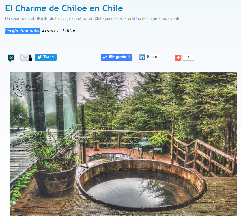 BureauChiloe's tweet photo. Nuestro amigo Sergio Junqueira de @portaleventos de Brasil, que nos visito en el contexto de #fiexpolatam 2019 escribió un reporte de su estadía... lee la nota aquí 👇👇👇 #Chiloecb #Chiloetodoelaño #chiloe 
https://t.co/UIo0pqLH9p https://t.co/eiJSlcnXIs