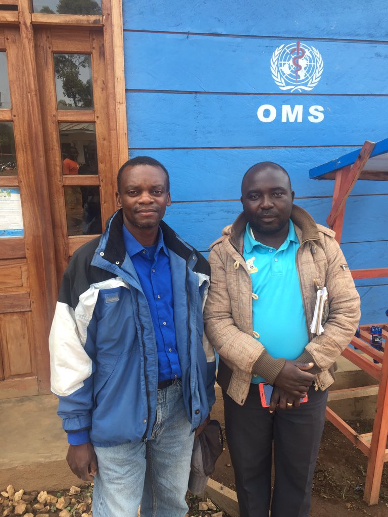ghafboss's tweet photo. Congratulation for efforts of @WHO #riskcommunication colleagues of #Wayene, #Katwa today 44 days without case whereas in the past this area of health had recorded 17 confirmed cases in the only month of April with strong resistance. Congratulations to Augustin and Philémon. https://t.co/dFqFQy9KwQ