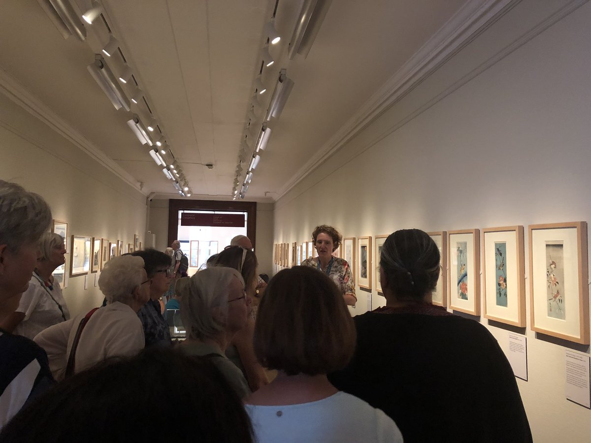 KGarvey20's tweet image. Exquisite #JapanesePrints @bristolmuseum beautifully explained by curator Kate Newnham who peeled away the layers of symbolism and playfulness in even the most innocuous looking prints. #LunchtimeTalks