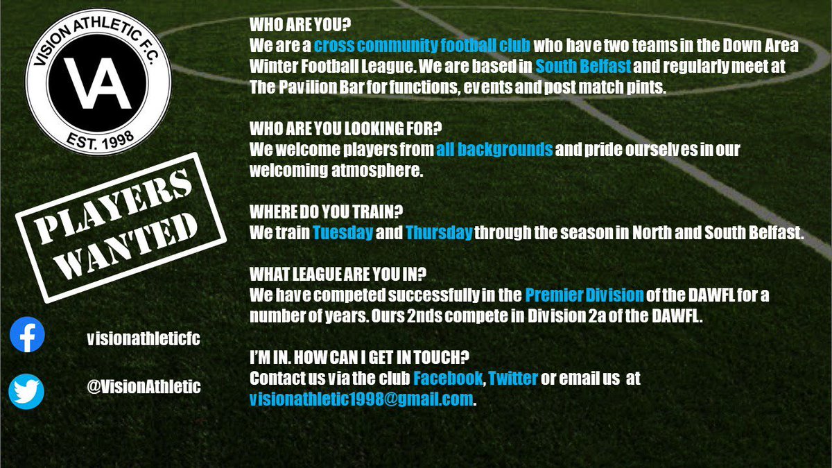 Vision Athletic FC tweet media