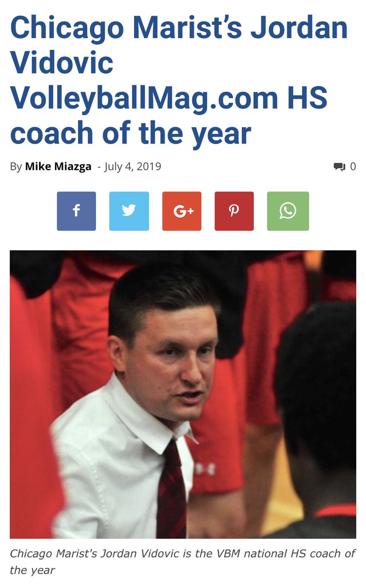 RedHawkVB's tweet photo. Coach Vidovic named @VBMagazine National Coach of the Year🇺🇸..First ever ✌🏻time NCOY for girls &amp; boys!! 💍🏆🏐🇺🇸💯 #ourcoach #ProgramAlways #vidovicera #Happy4th https://t.co/LZHJR6qHsH https://t.co/hvBh2uUmrB