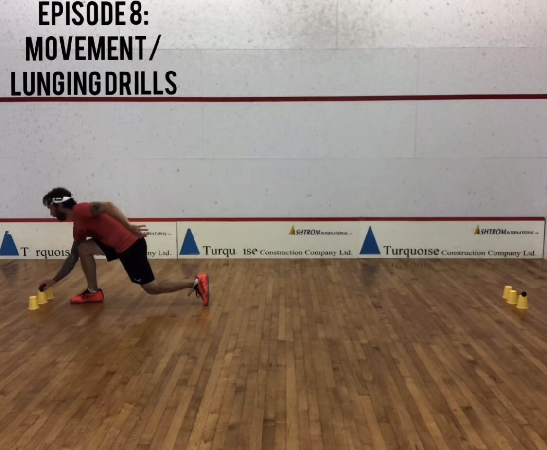 Don’t miss episode 8 of Squash Shots on Monday where I demonstrate some of my favourite lunging/movement exercises. 
Subscribe to #SquashShots at Patreon.com/SeriousSquash #SeriousSquash #Squash #squashlife #patreon