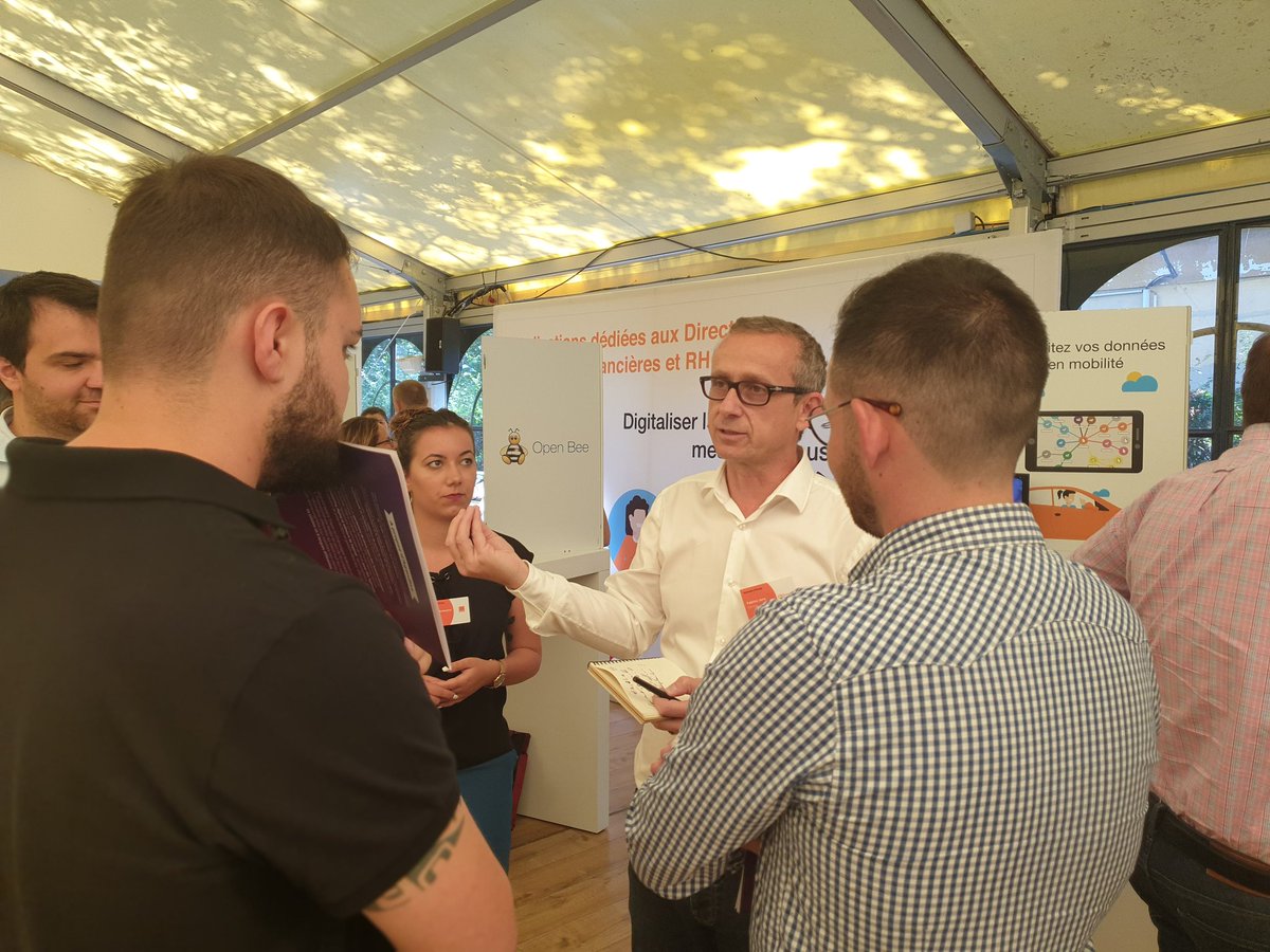 david_buis's tweet photo. Magnifique Work&amp;Play Mobile avec nos clients a @LaPioline @aixmaville on a parlé transformation des processus métiers #SaaS #Apps avec @agendizeFR @open_bee @nomalys @Synchroteam_FR @apizee @Bunddl_app @1check06 @VisiWyg @ADSI_izOrder @OCEAN_Geoloc  @orangebusiness @Orange_B_M https://t.co/jkqQB3nFI0