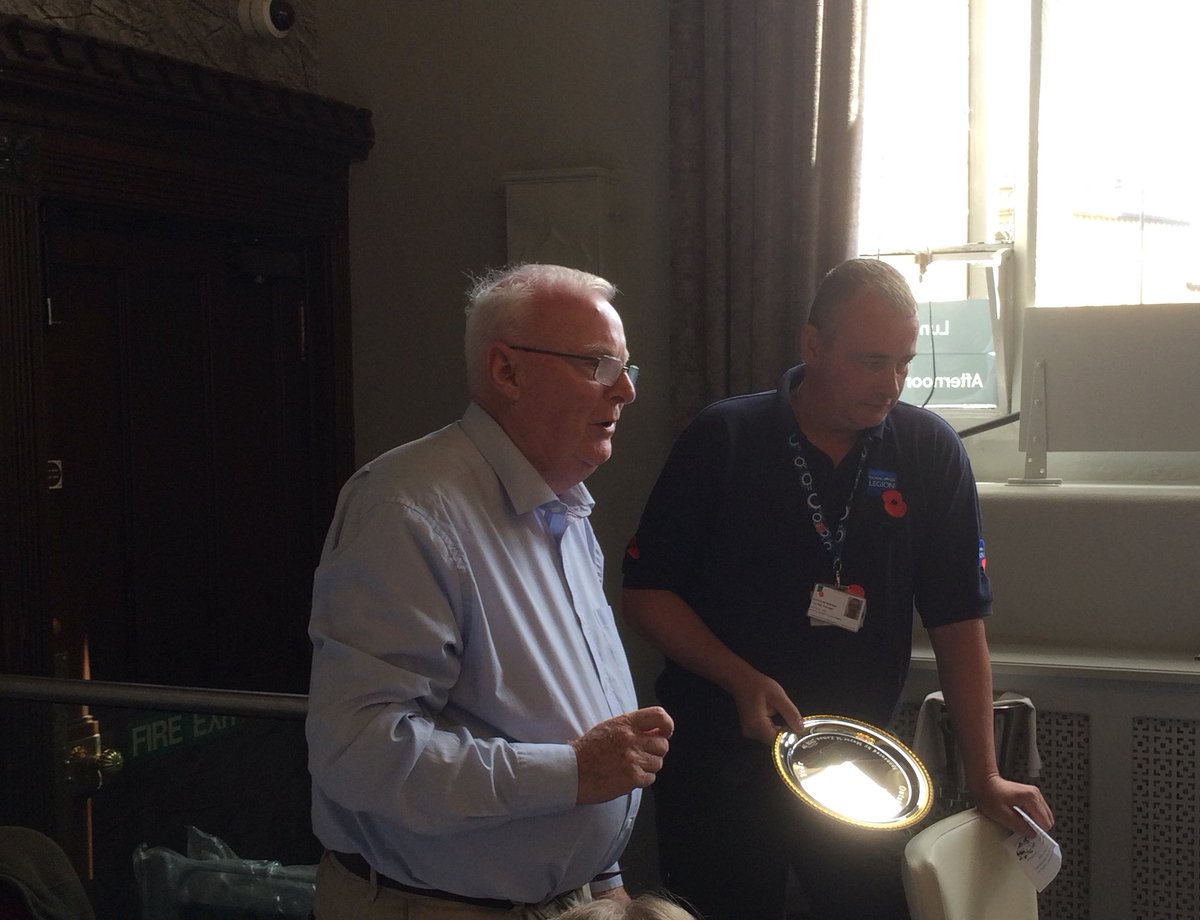 JEMsoc's tweet photo. Started the day the #VeteransBreakfast way @RochdaleCouncil #Rochdale Town Hall with another award for our own Caen Matthews, #VeteranoftheYear from @RochdaleMayor #proud #hardworkpaysoff #ArmedForcesFamily #goodweekswork https://t.co/lK6VATqwGN