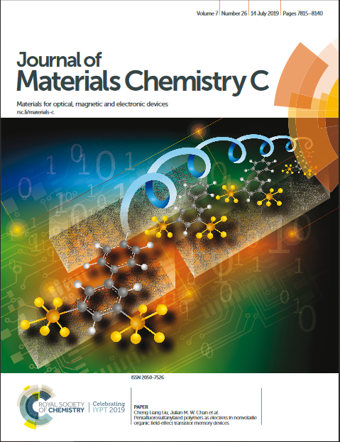 ChanResearchSG's tweet photo. Our Inside Front Cover is out in J. Mater. Chem. C !
https://t.co/zAw6cYAPTY https://t.co/arfwlURRxM
