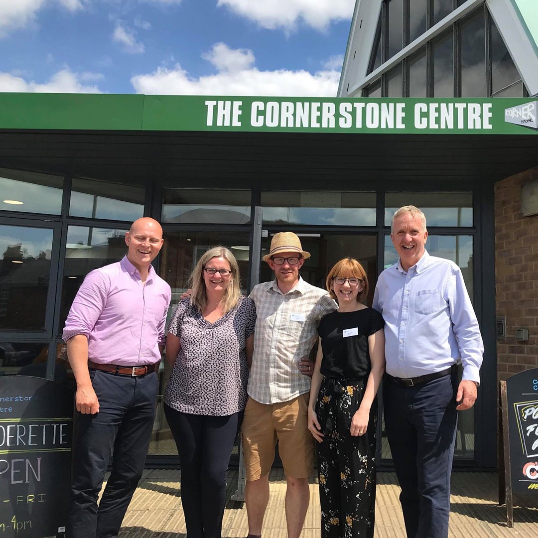 I had an informative lunch yesterday at <a href="/CornerCentre/">Cornerstone Centre</a> in Whaddon.

There’s so much good work going on for the community and they have some exciting redevelopment plans too. 

Thanks to Linda, James, Alison and Tony for welcoming me and others for the workshop.