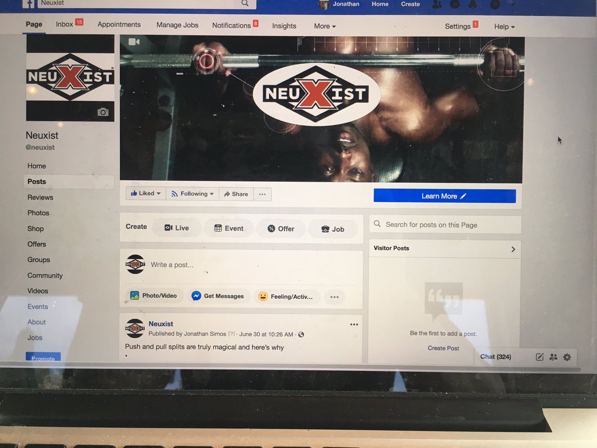 jonsimos's tweet photo. Building up the social media of each venture/ role, one day at a time ! ☝��-
•
Follow each one on instagram and fb!-
•
@howtoroadtripamerica  -
•
@neuxist -
•
@simos.functional.athlete -
•

•
#poweredbypassion #onlyyoudeterminewhatspossible https://t.co/hFw0l8NGcH