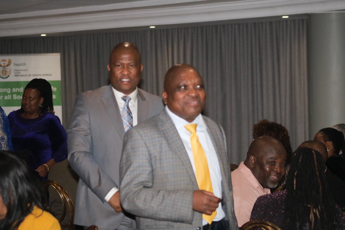 ANCECape's tweet photo. Deputy Minister of Health Dr Joe Phaahla, EC Premier Lubabalo Oscar Mabuyane &amp; Provincial MEC for Health Sindiswa Gomba at a Welcoming Gala Dinner held at Mthatha. It is a build up to the Graduation Ceremony of 87 students taking place tomorrow.@omabuyane @LulamaNgcuka @MYANC https://t.co/BpJROkLpNT