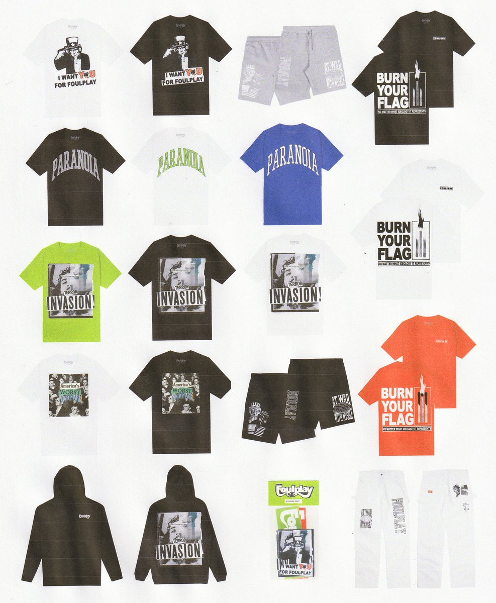 foul play shirt
