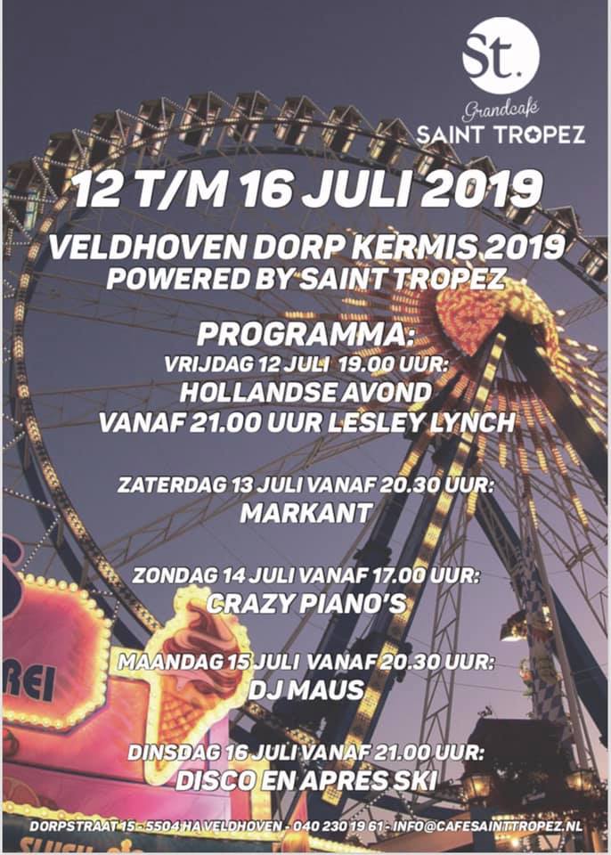 Zaterdagavond 13 juli 2019 #kermis <a href="/veldhovendorp/">Veldhoven Dorp</a> live optreden van #marKant