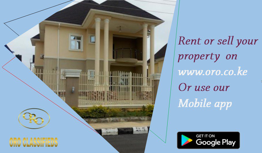 ClassifiedOro's tweet photo. Selling of real estate properties is now cheaper and smarter. Log on to ORO Kenya Classified to create ads and sell faster both web and mobile.

Web: https://t.co/oeJ80H5Rq3 https://t.co/OQYteeaaBt
