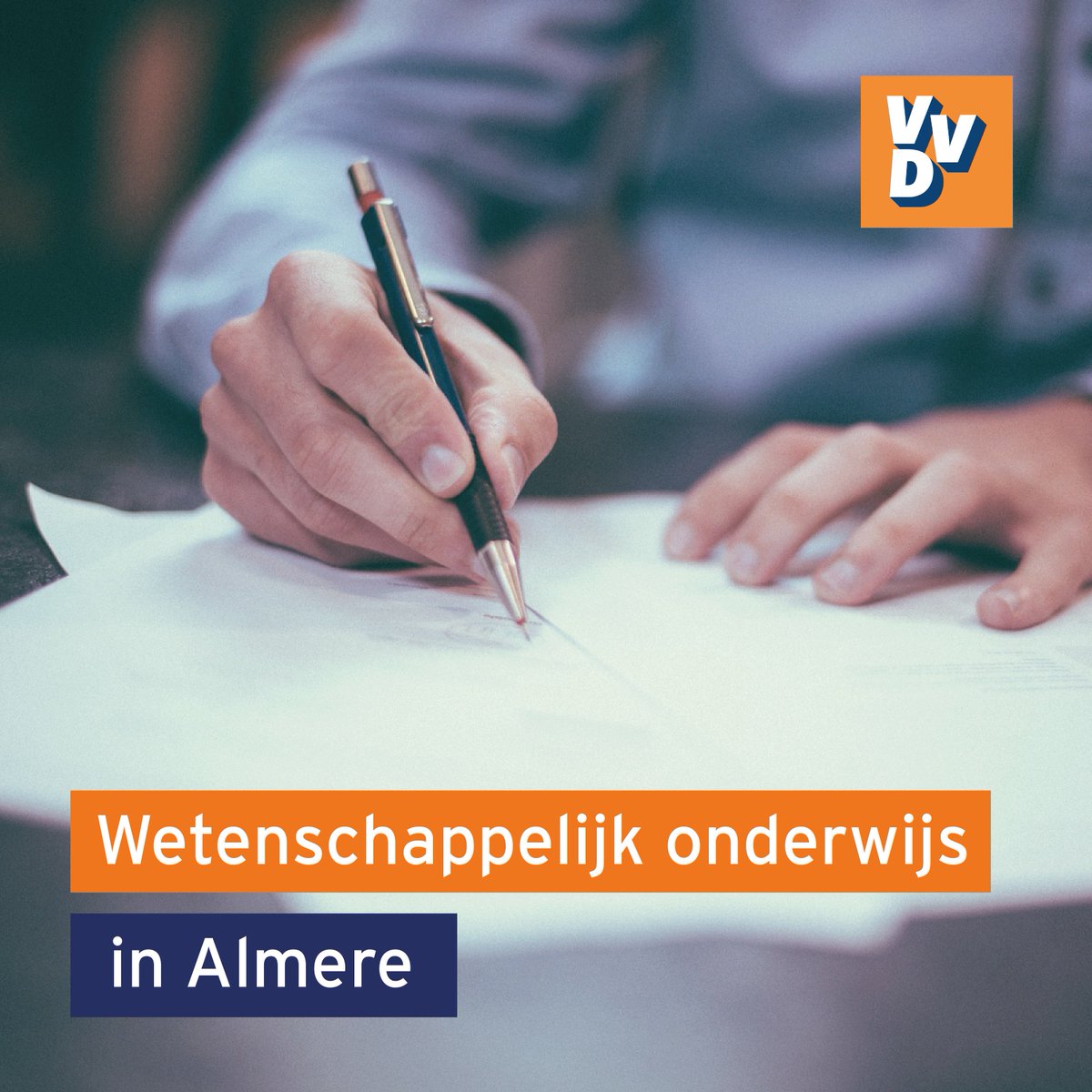 VVD Almere tweet media