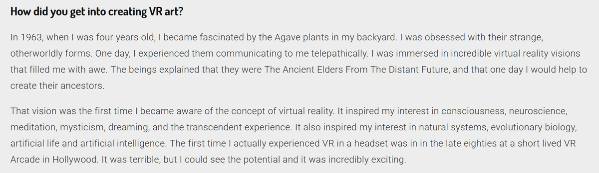 Pretty amazing answer by <a href="/KevinMackArt/">Kevin Mack</a> 

museumor.com/blog/artist-sp…