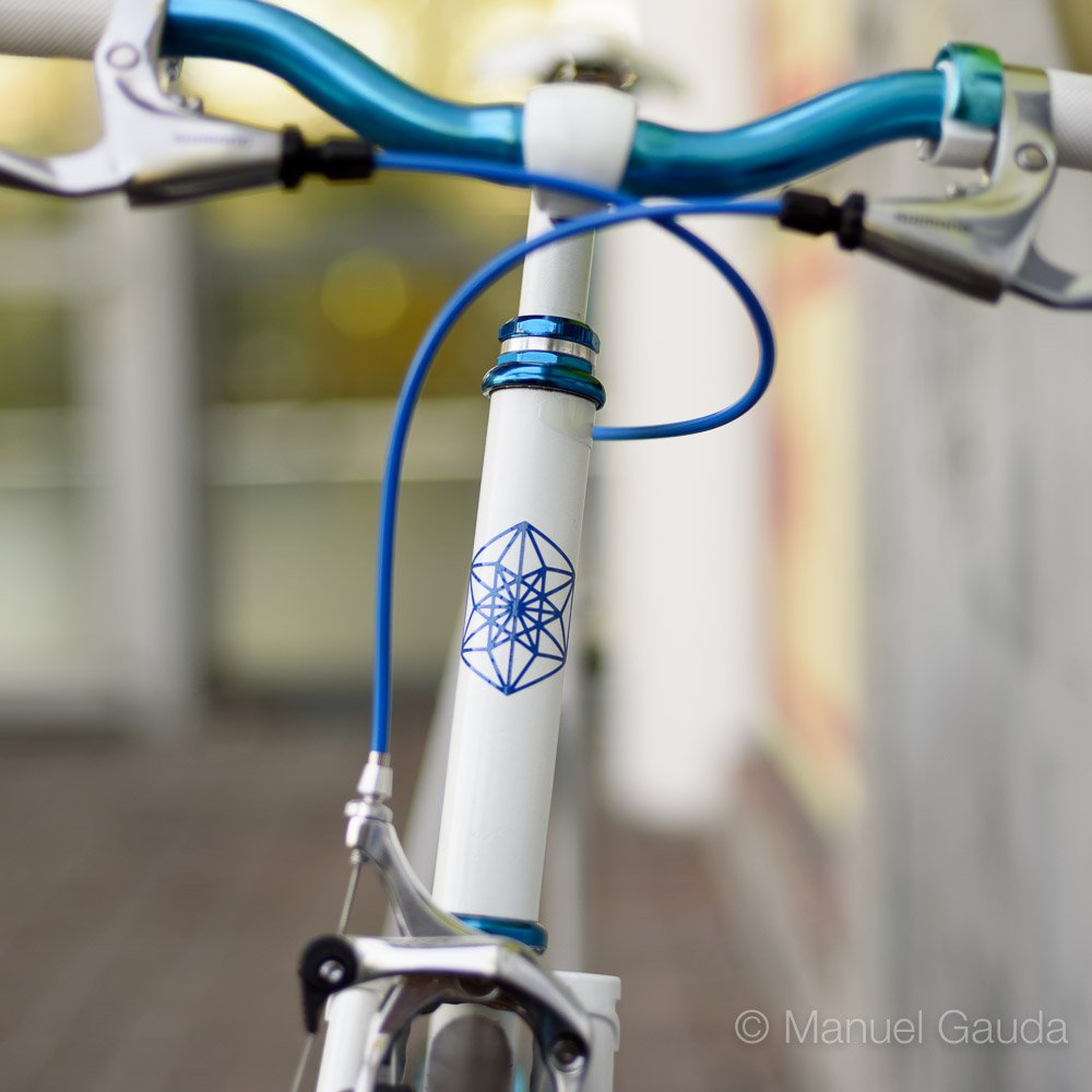 ManuelGauda's tweet image. I call her "Eisprinzessin"
Once a black #fuji feather frame, now a beauty 😍  #sturmeyarcher2speed rear hub 👌
#coolbikes #bikeporn #steelframe #steelbike #classicbike #steelisreal #bikelove #lifebehindbars #lovecycling #cyclingphotos