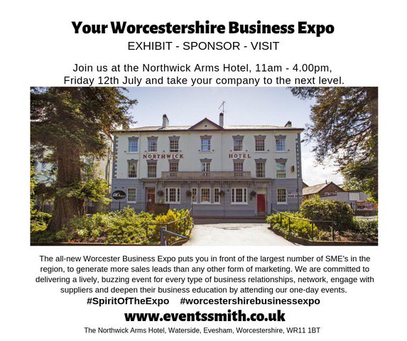 VECTAEVESHAM's tweet image. Only 1 week to go until the new #WorcestershireBusinessExpo at @NorthwickHotel - there'll be a strong #VECTA presence with @JohnsonsEvesham @Areca_Design stands and other members coming along too. Who else is going?