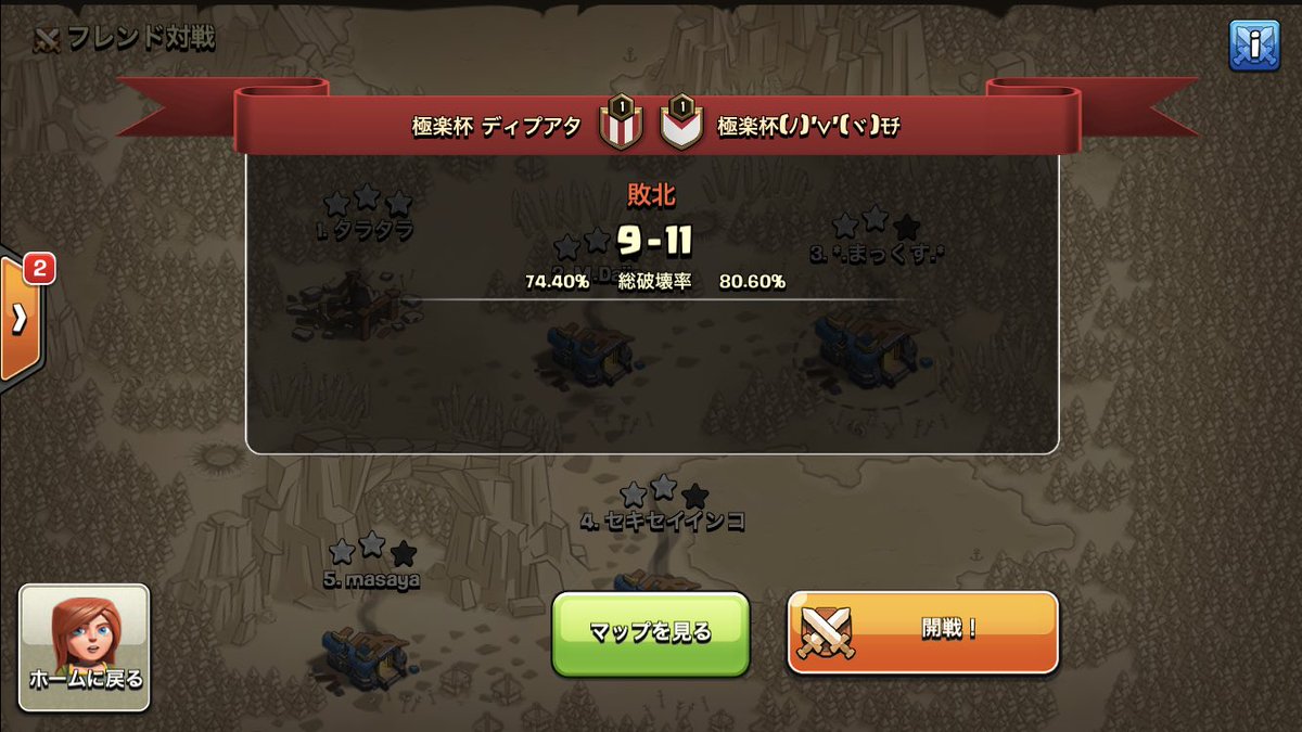 maaaax7897's tweet photo. モチモチさん対戦ありがとうございましたー!
1サラ1コケコケ🐔
優勝までがんばです\\ ٩( 'ω' )و //
今回も楽しかったー🔥
#極楽杯
#DeepAttachment https://t.co/Zy4hnxEW1D