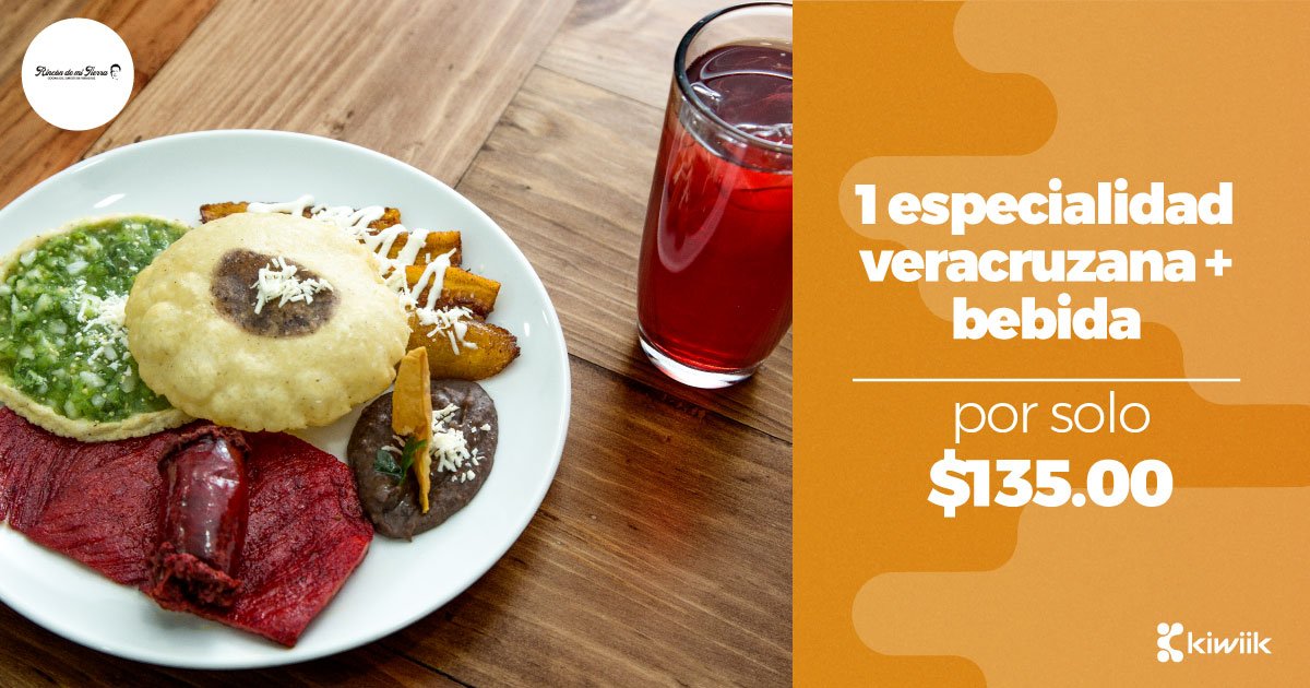 kiwiikmx's tweet photo. Disfruta del delicioso sabor de Veracruz en un rincón e la ciudad 🤤 #SoloConKiwiik
1. Compra en: https://t.co/A7UlaxPDl3
2. Genera el código QR 
3. Canjea la promoción en Rincón de mi tierra https://t.co/8jM6mh7nLe