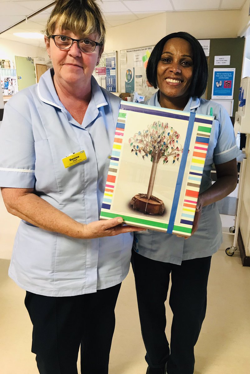 mcavfc's tweet photo. Ward 17 staff are proud to be supporting the palliative care ‘blossom box’ initiative 💗 #making a difference #walsallandproud @BryarsEb https://t.co/eOR9BOoy6f