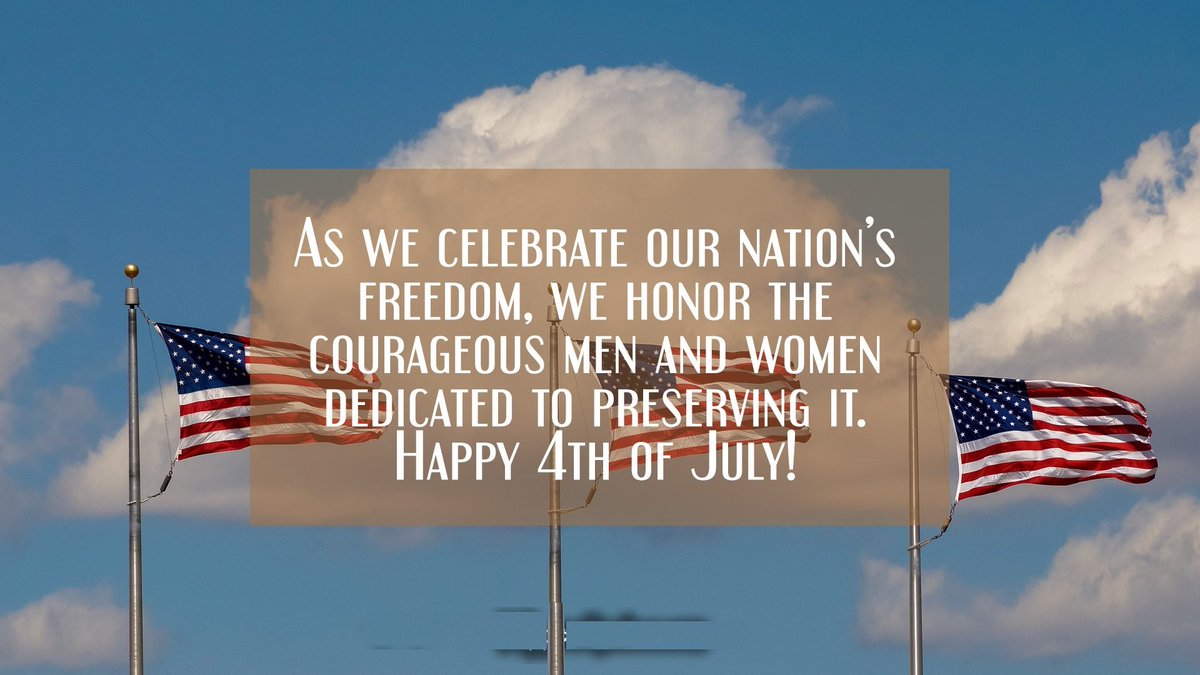 najainc's tweet photo. Let’s pay tribute to our brave American heroes on this day and forever! Happy Independence Day! https://t.co/nmcyVQZc1u