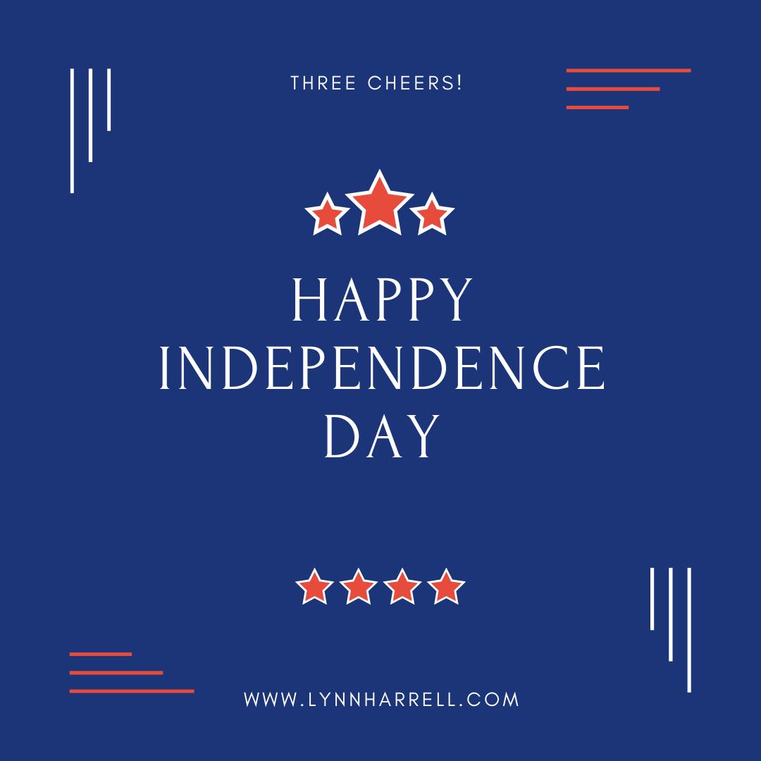 Happy Independence Day! Cheers to life, liberty and the pursuit of happiness. I'm wishing the community here a very happy celebration, spent surrounded by family, friends, and good music -- of course. How are you all spending the Fourth of July? Share your plans with me.