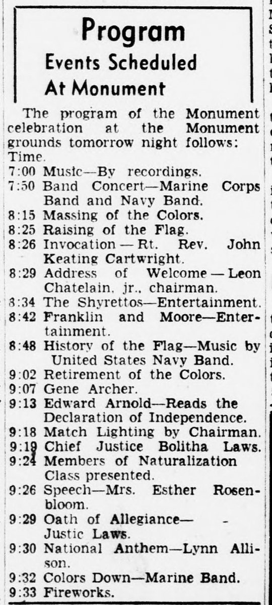 5. The Program for the Fourth